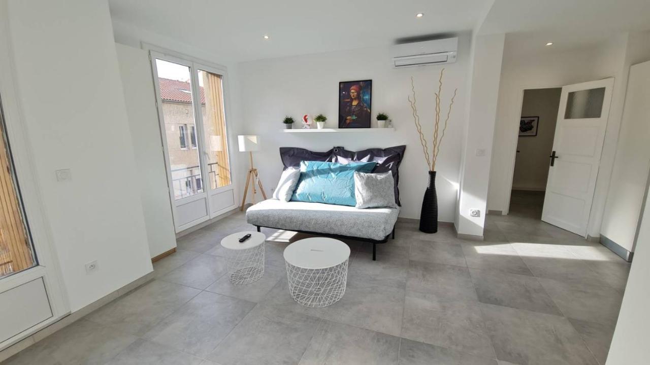 Maxbnb - T2 Balcon 50M2 - Climatise - Ouest - Тулон Екстер'єр фото