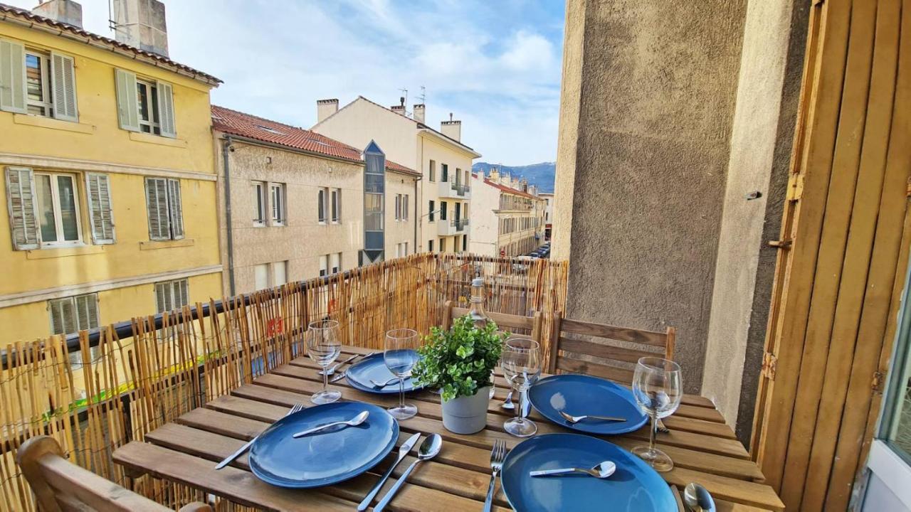 Maxbnb - T2 Balcon 50M2 - Climatise - Ouest - Тулон Екстер'єр фото